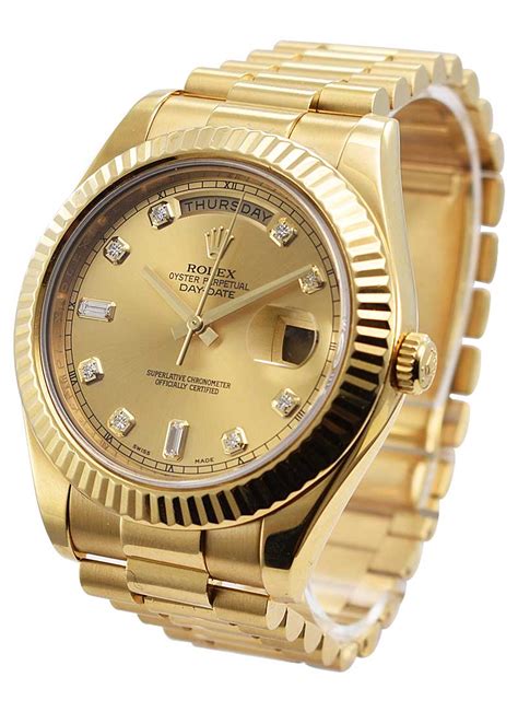 used rolex presidential 41mm yellow gold|rolex day date presidential 41mm.